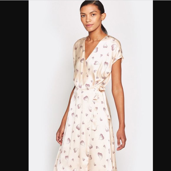 Joie Dresses & Skirts - Joie Bethwyn B Silk Dress with Hearts - XS